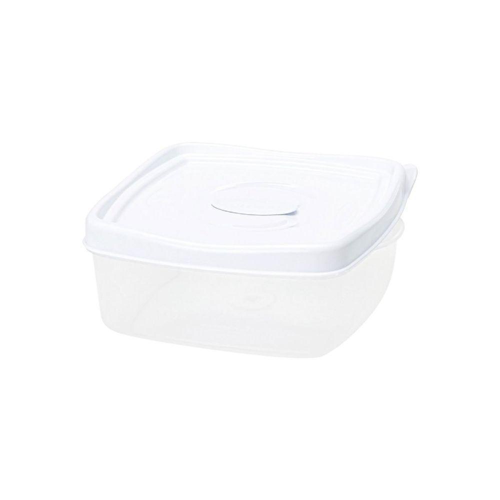 Pote Retangular 1,3l Branco - 1