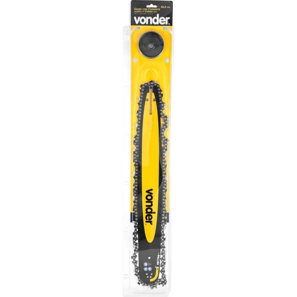 Sabre De 20'' 50,8 Cm Com Corrente (a2ep) E Coroa (z) Vonder - 1