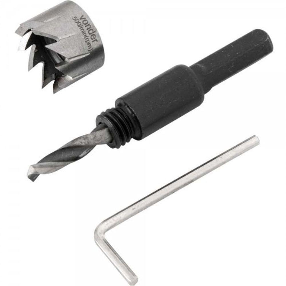 Serra Copo Ar 22mm Para Inox Vonder - 2