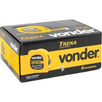 Trena Curta De Aço 7,5 M X 25 Mm Caixa Com 6 Vonder - 1