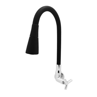 Torneira Cozinha Preta Conic Parede 2 Jatos C55 3068 1/4