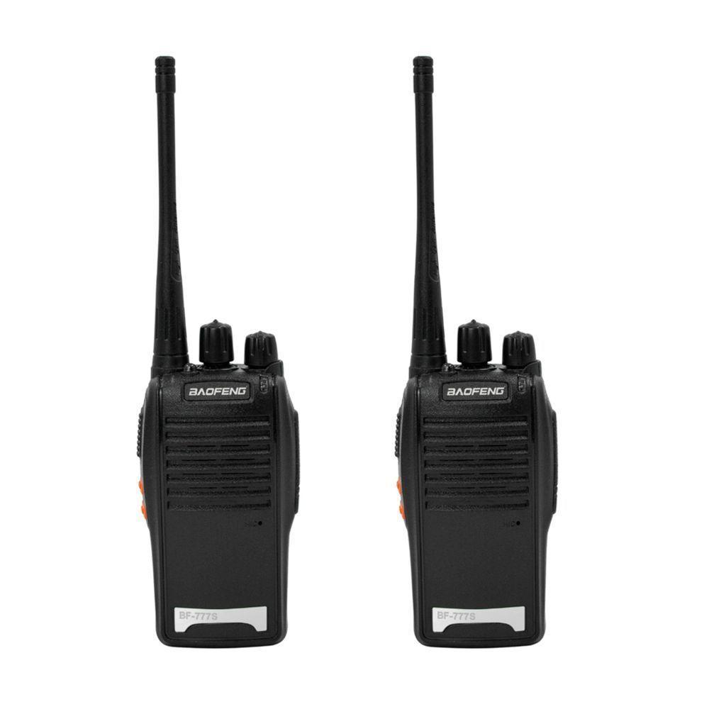 Radio Comunicador Walk Talk Profissional 16 Frequencias Kit Com 2 - 1
