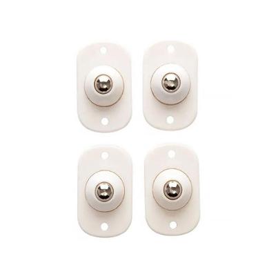 Rodinha Adesiva Inox Moveis Esfera 360 Transferidora Giratoria 4 Un