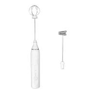 Misturador Mexedor De Bebidas Mini Batedeira Eletrico Leite Cafe Achocolatado Usb 2 Em 1 - 1