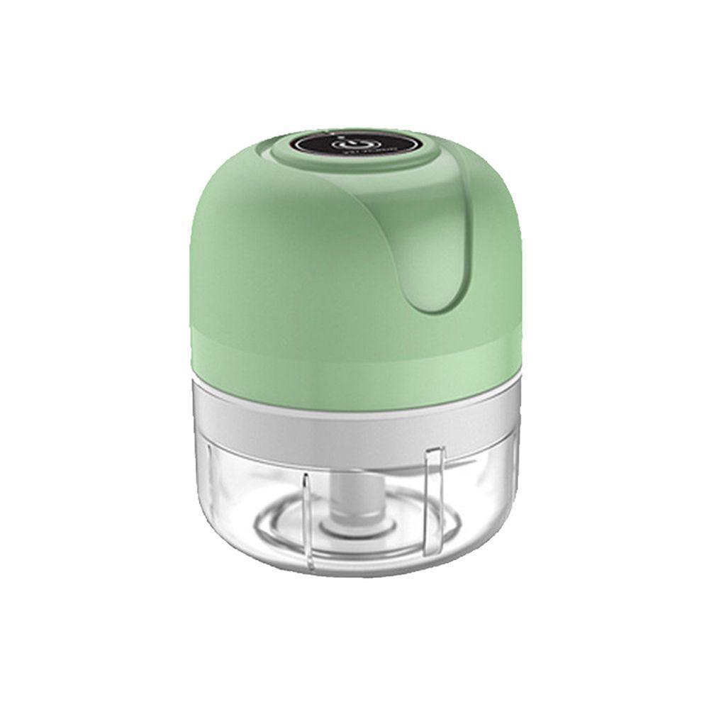 Mini Processador De Alimentos Eletrico Usb 250ml Verde - 1