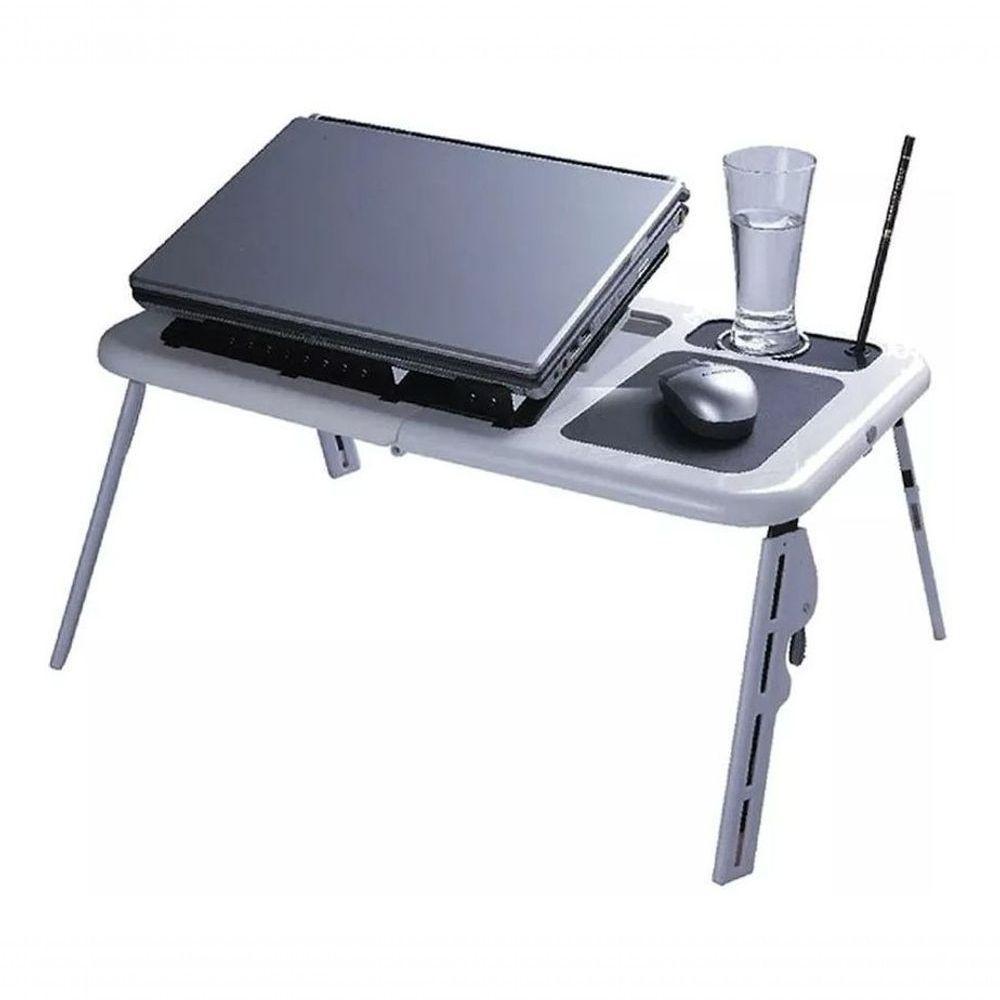 Mesa Para Notebook Suporte Com 2 Coolers E Sensor Touch - 2