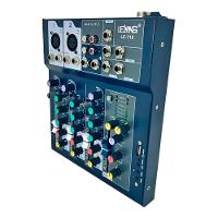 Mesa De Som Digital Mixer Usb 4 Canais Bluetooth Mp3 Player