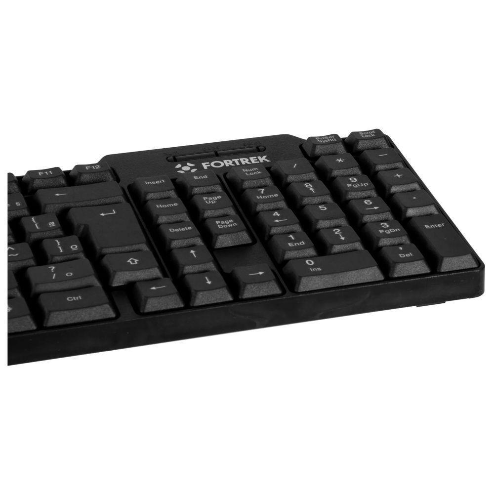 Teclado Fortrek Skl106-fk325k Usb Abnt2 1,45m ? Preto - 5