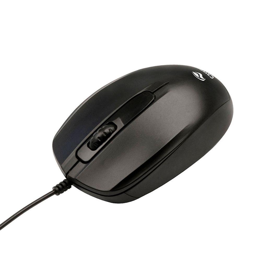 Mouse Usb C3tech Ms-30bk 1.15mt 1000dpi Preto - 2