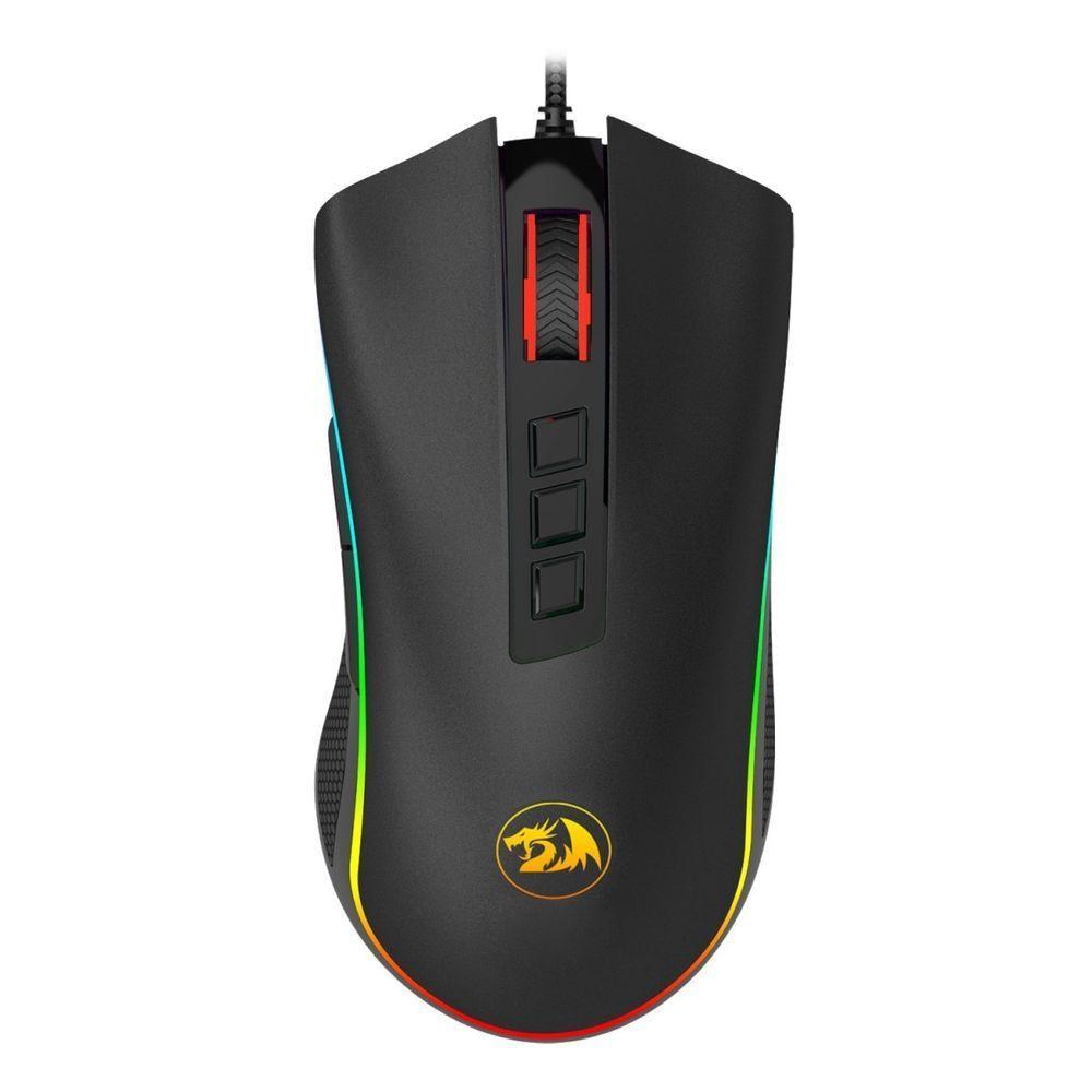 Mouse Gamer Redragon Cobra Rgb, 10.000 Dpi, 7 Botões Programáveis - M711 - 1