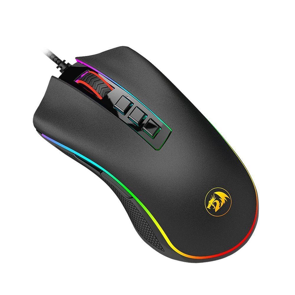 Mouse Gamer Redragon Cobra Rgb, 10.000 Dpi, 7 Botões Programáveis - M711 - 2