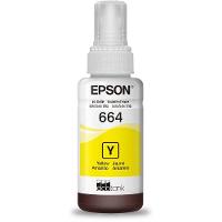 Refil Epson 664 - Amarelo - 70ml - T664420al - 2