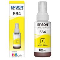 Refil Epson 664 - Amarelo - 70ml - T664420al - 3