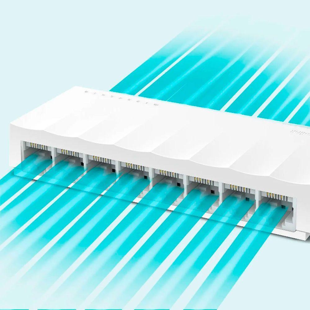 Switch 8 Portas Tp-link Ls1008 10-100 - 4