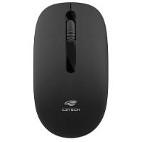 Mouse Wireless C3tech M-w15bk, 1200dpi, 2.4ghz, Sensor óptico - Preto - 1