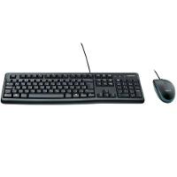 Kit Teclado E Mouse Usb Logitech Mk120 Abnt2 1000 Dpi ? Preto - 2
