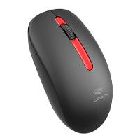 Mouse Wireless C3tech M-w15rbk, 1200dpi, 2.4ghz, Sensor óptico - Preto E Vermelho - 2