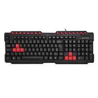 Kit Teclado E Mouse Usb Gamer C3tech Gk-20v2bk 1200dpi Abtn2 1.1mt - Preto E Vermelho - 2