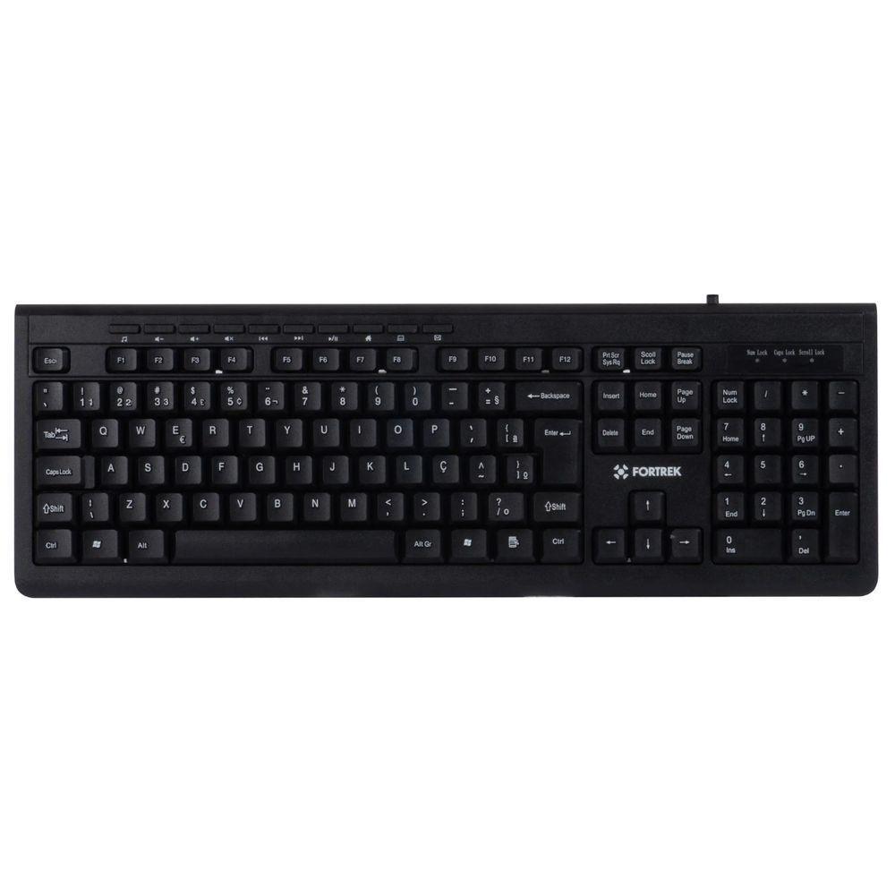 Teclado Multimídia Fortrek Mlk101 Usb - 1