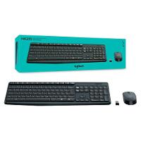Kit Wireless Logitech Mk235 Teclado E Mouse Abnt2 1000 Dpi ? Preto - 1