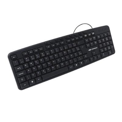 Teclado Multimídia Usb C3tech Kb-m40bk Abnt2 1,4m - Preto