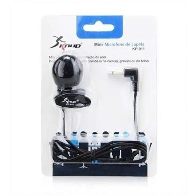 Mini Microfone Lapela Knup Kp-911