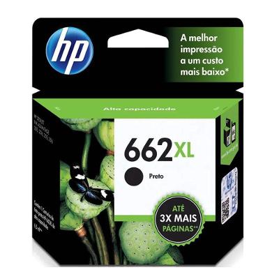 Cartucho Original Hp 662xl Preto