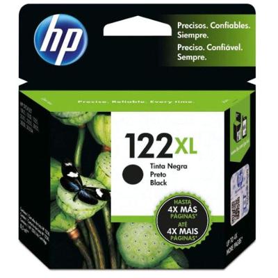 Cartucho De Tinta Original Hp 122xl Preto