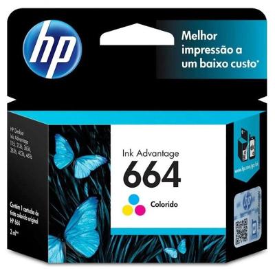 Cartucho Original Hp 664 Color
