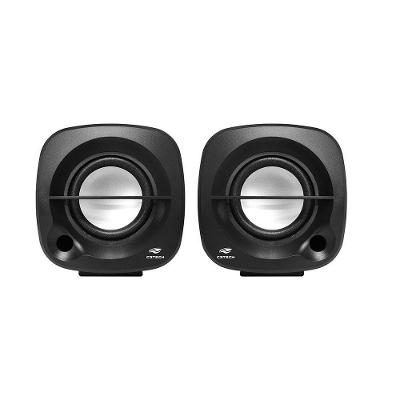 Caixa De Som C3tech Sp-303bk 2.0 Usb + P2 ? 3w Rms, Preta Compacta