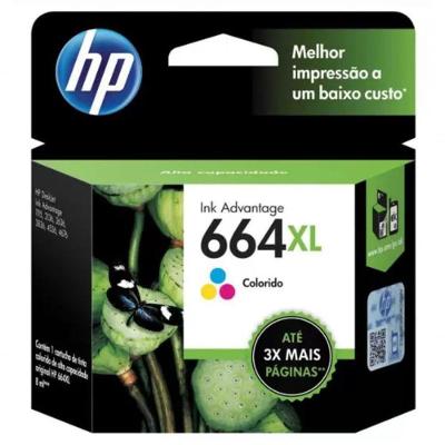 Cartucho Original Hp 664xl Color