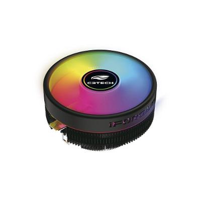Cooler Para Processador C3tech Fc-l20rgb Universal Intel-amd Com Iluminação Rgb Multicores