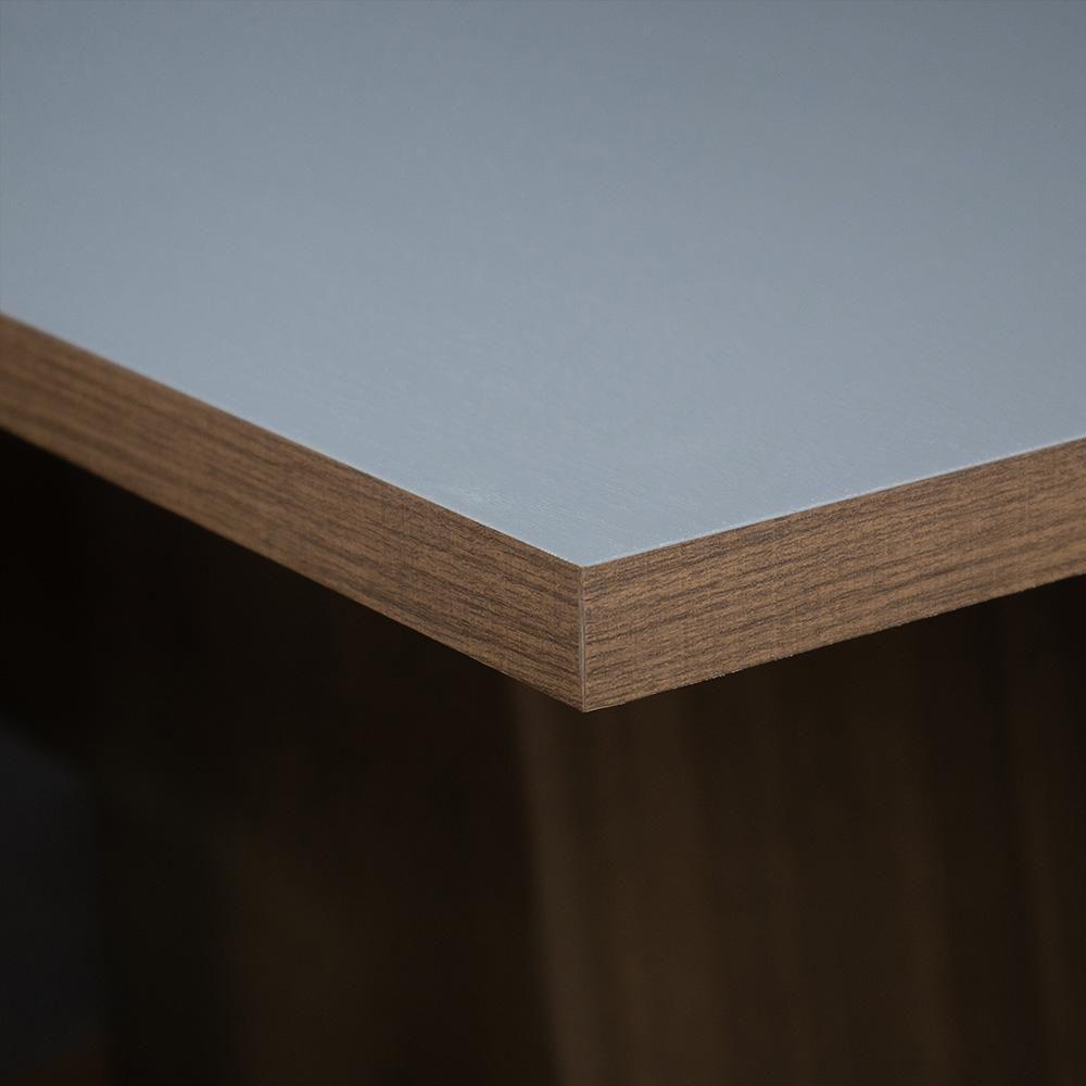 Conjunto Sala De Jantar Mesa Tampo De Madeira 4 Cadeiras Rustic/cinza/sintético Bege Samara Madesa Rustic/cinza/sintético Bege - 8