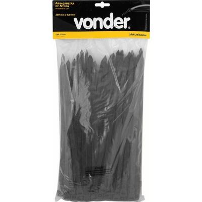Abrac De Nylon 280x9,0 Preta Conjunto Com 100 Peças Vonder