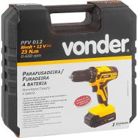 Parafusadeira-furadeira à Bateria 12V Carreg Biv Auto Vonder