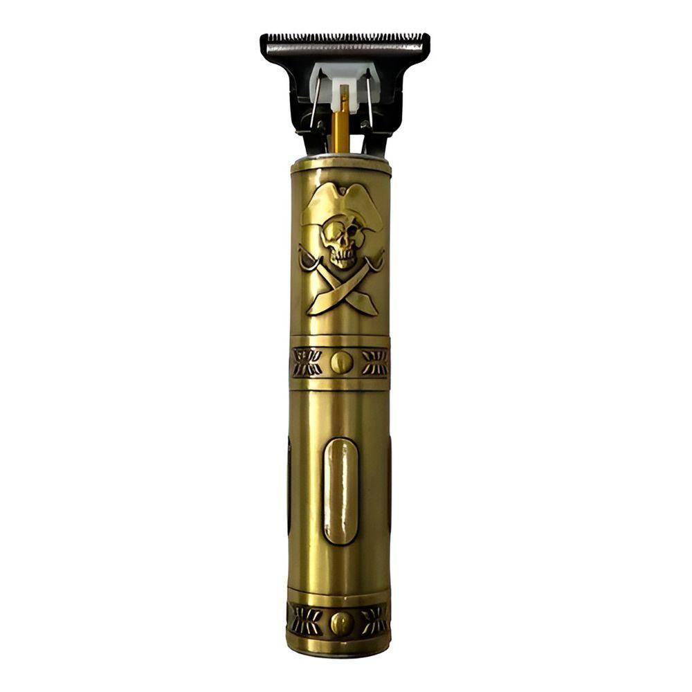 Maquina Aparador De Cabelo Profissional Caveira Elétrico Cabeça T - 5