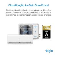 Ar Condicionado Split Hi Wall Eco II Wi-Fi Inverter Elgin 12.000 BTUs R-32 Quente e Frio 220V - 8