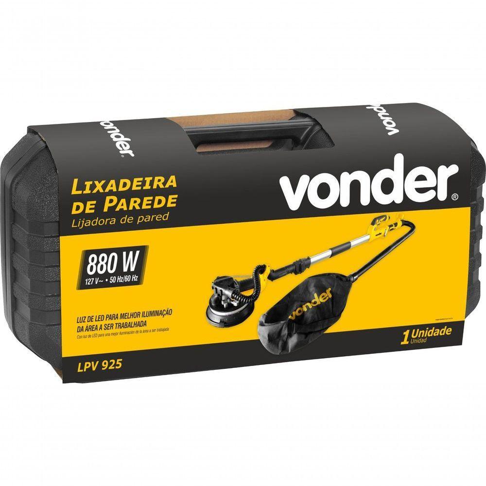 Lixadeira De Parede Com Led Lpv 925 Vonder 110V - 4