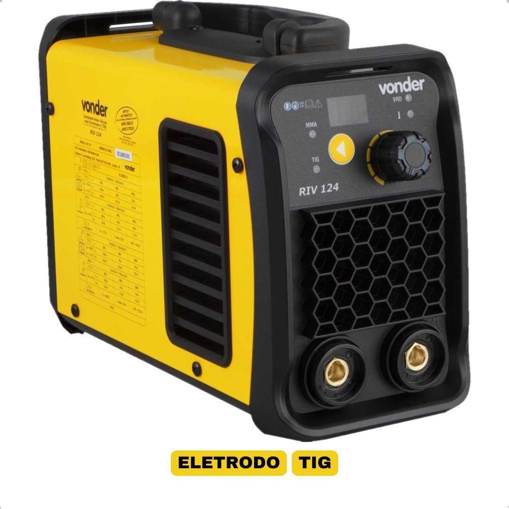 Inversor De Solda 120a Tig Bivolt Riv124 Vonder - 3