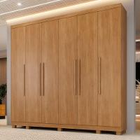 Guarda Roupa Miami 6 Portas 6 Gavetas 12 Prateleiras - Bene Cinamomo - 2