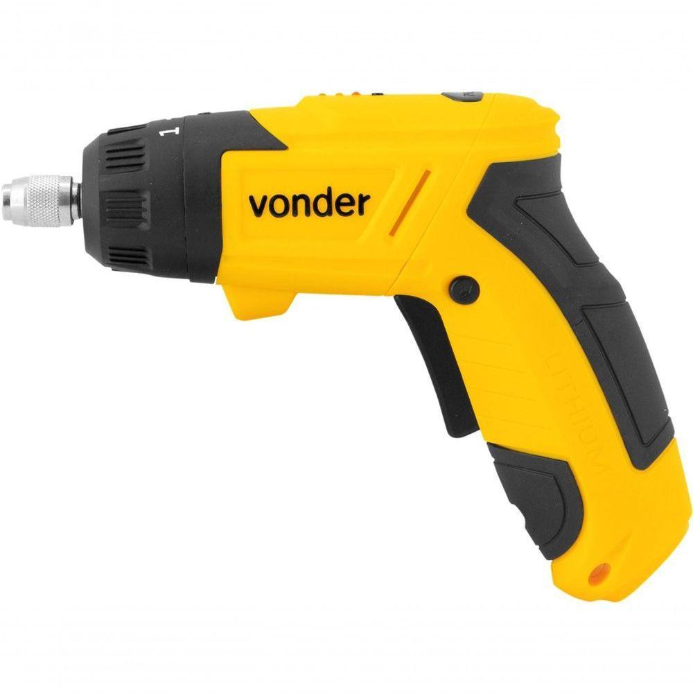 Parafusadeira Bateria 3,6v Kit Com 12pcs Vonder - 1