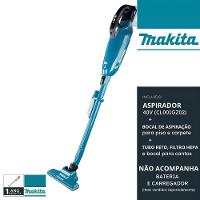 Aspirador De Pó Portátil Sem Fio 40vmax Cl001gz02 Makita Vertical Filtro Hepa Sem Bateria-carregador - 9