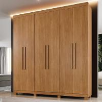 Guarda Roupa Milão 6 Portas 3 Gavetas 7 Prateleiras - Beneti Cinamomo - 2