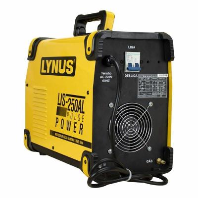 Inversora Solda Mma Tig 200a Aluminio Lis-250al Lynus 220V