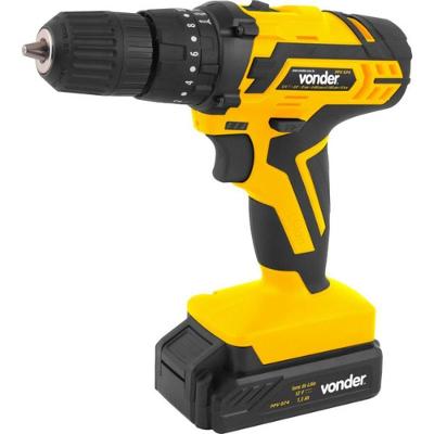 Parafusadeira Furadeira à Bateria 12V Com Imp Kit Com 74 Peç