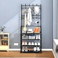 Sapateira Organizadora Com Ganchos 4 Prateleiras - 3