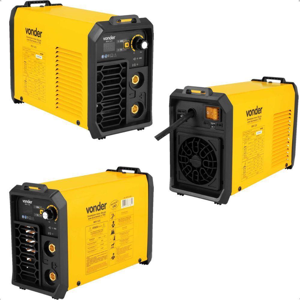 Inversor De Solda 120a Tig Riv121 Vonder 220V - 6
