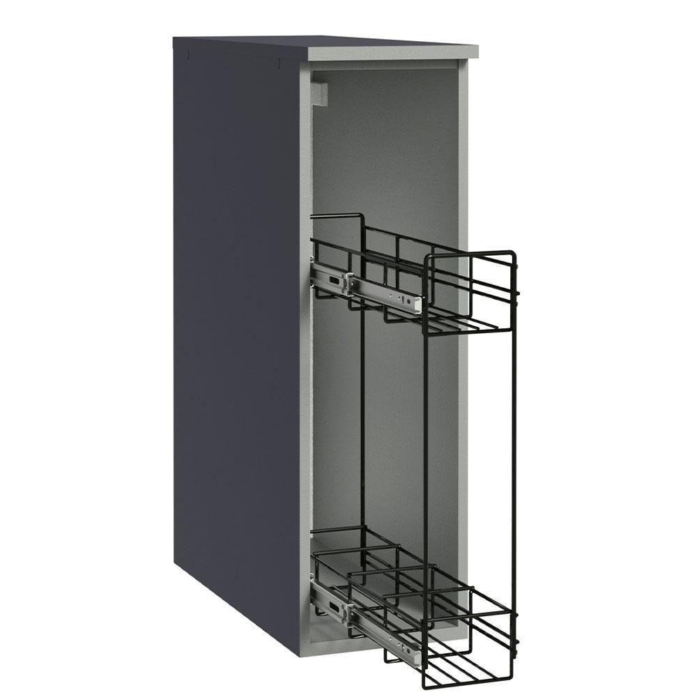 Balcão Porta-temperos 20 Cm Suspenso Cinza Nice Cinza - 6