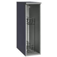 Balcão Porta-temperos 20 Cm Suspenso Cinza Nice Cinza - 1