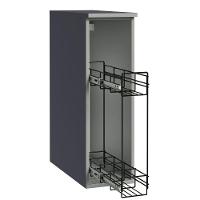 Balcão Porta-temperos 20 Cm Suspenso Cinza Nice Cinza - 6